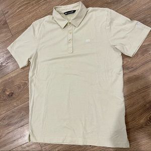 Men’s Yellow Travis Mathew Polo (Size: M)